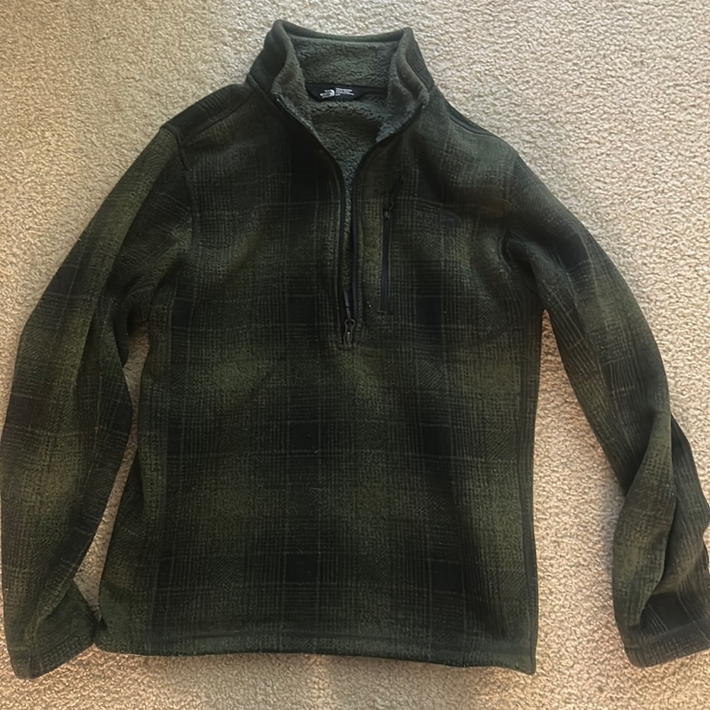 The north face sweater half zip